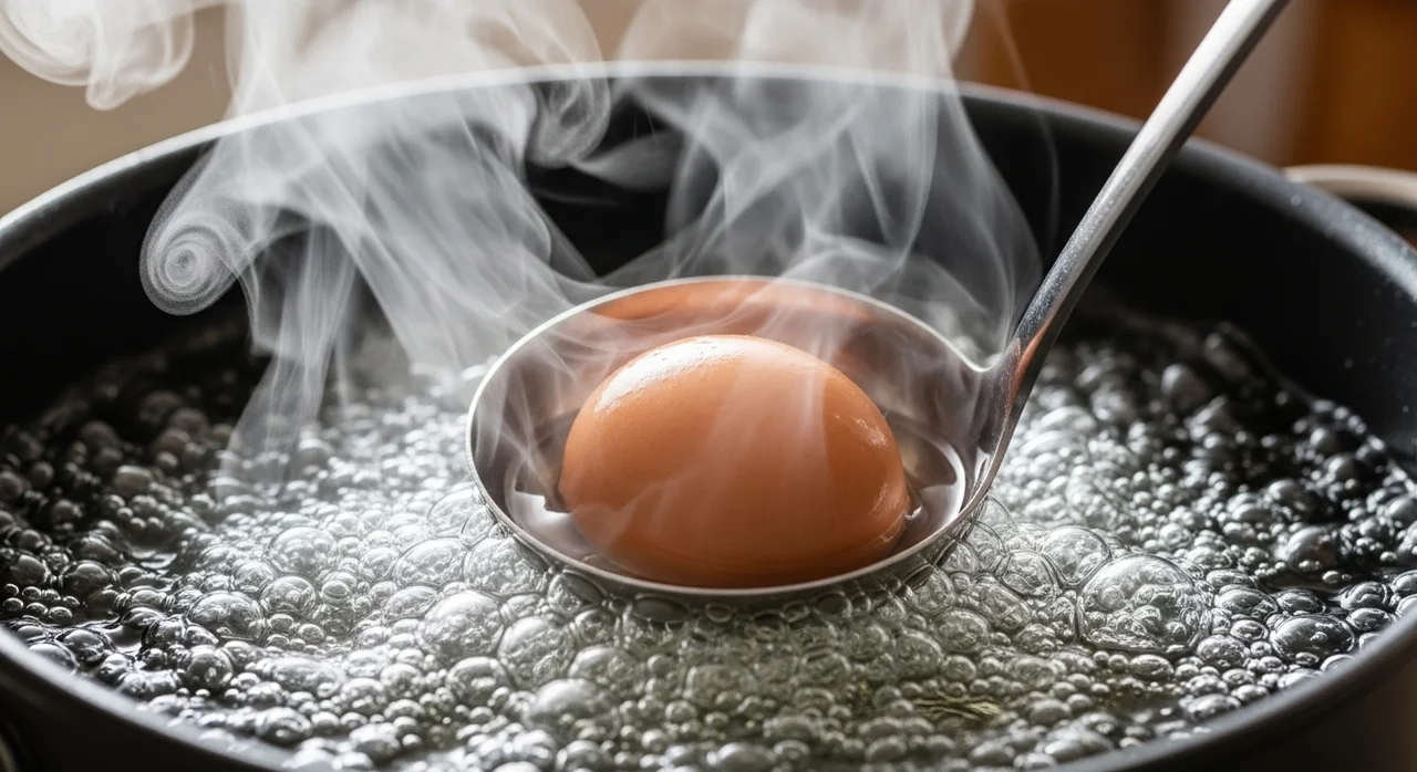 실전! 계란 맛있게 삶는 4단계 과정