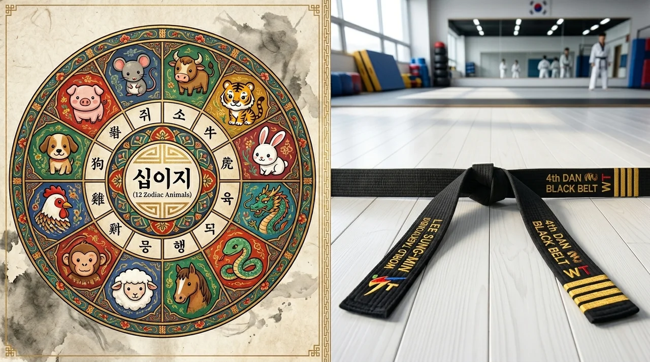 띠 순서 총정리: 12간지 동물 순서부터 태권도 띠 색깔까지 한눈에!