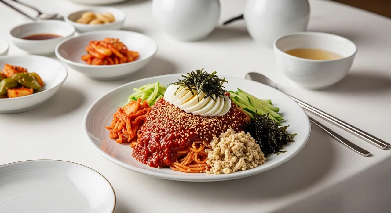 마무리하며, 나만의 비빔국수 완성하기