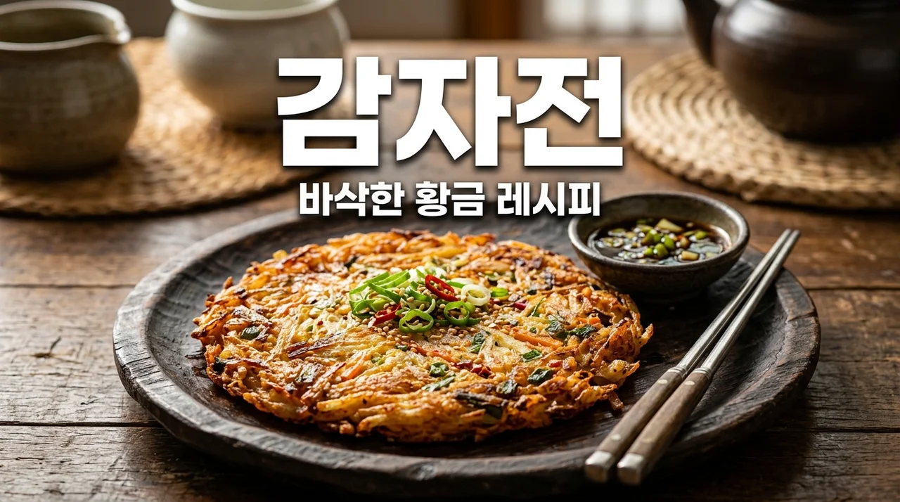 감자전 만들기: 겉바속촉 끝판왕 레시피와 실패 없는 꿀팁