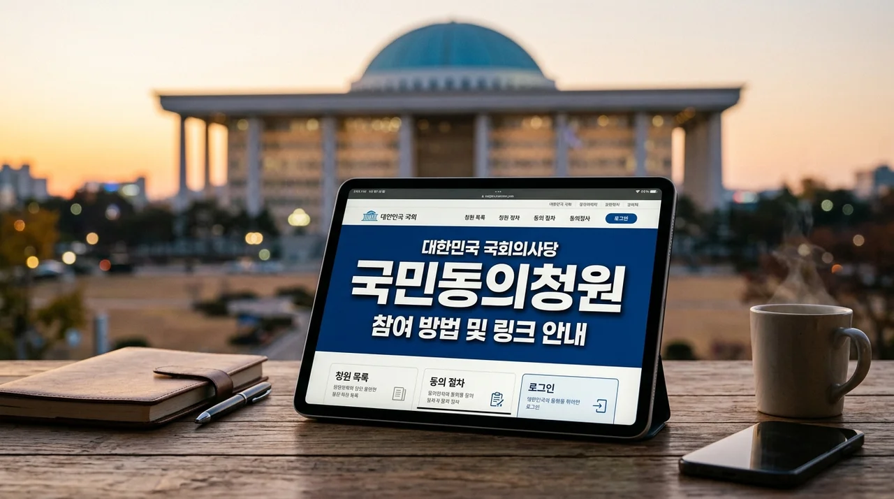 이재명 탄핵 청원 참여 방법 및 홈페이지 링크 안내 (2026 최신)