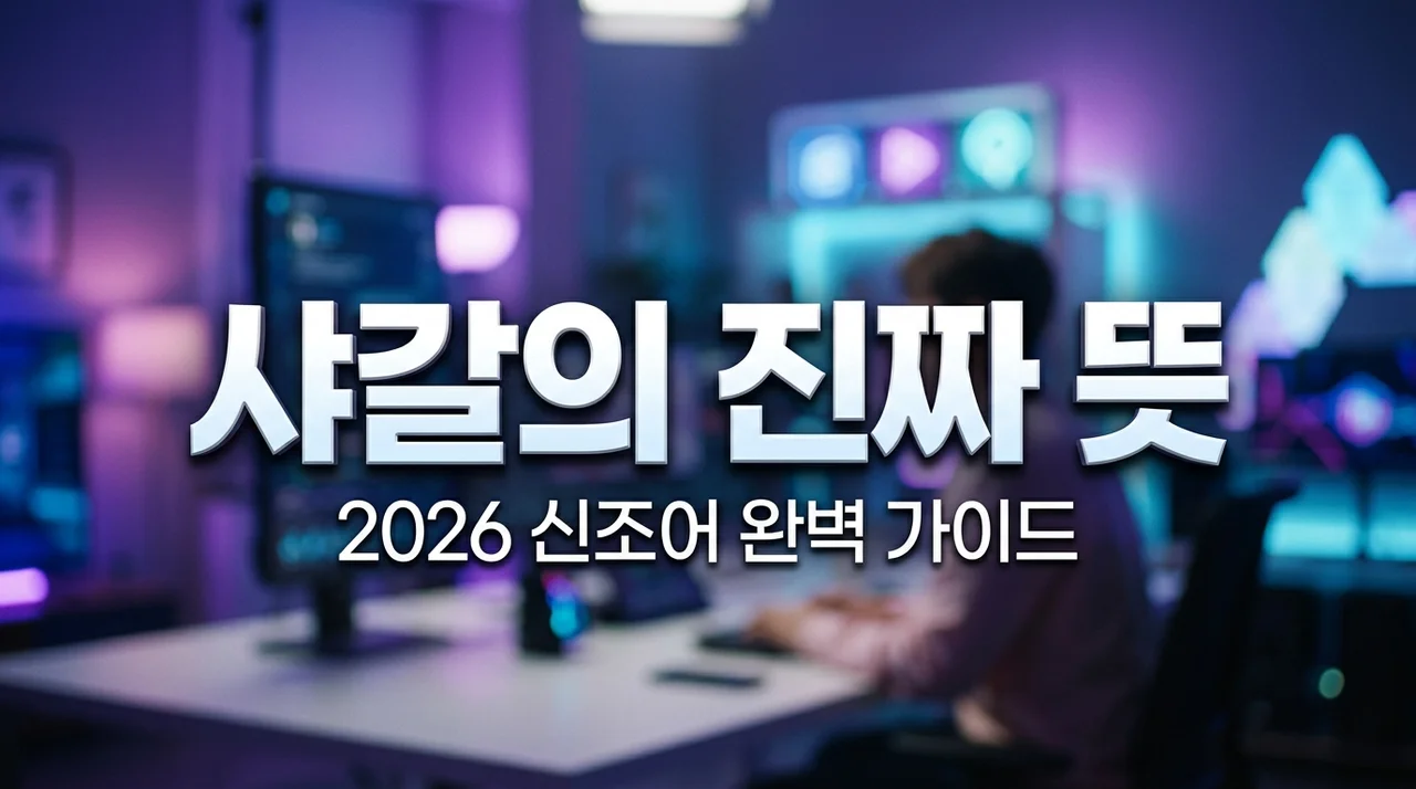샤갈 뜻, 2026년 유행하는 신조어 '야르 샤갈' 유래와 사용법 완벽 정리