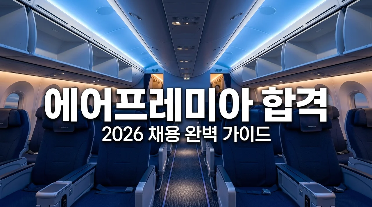 에어프레미아 채용 합격 가이드: 자소서 작성법부터 연봉까지 완벽 정리