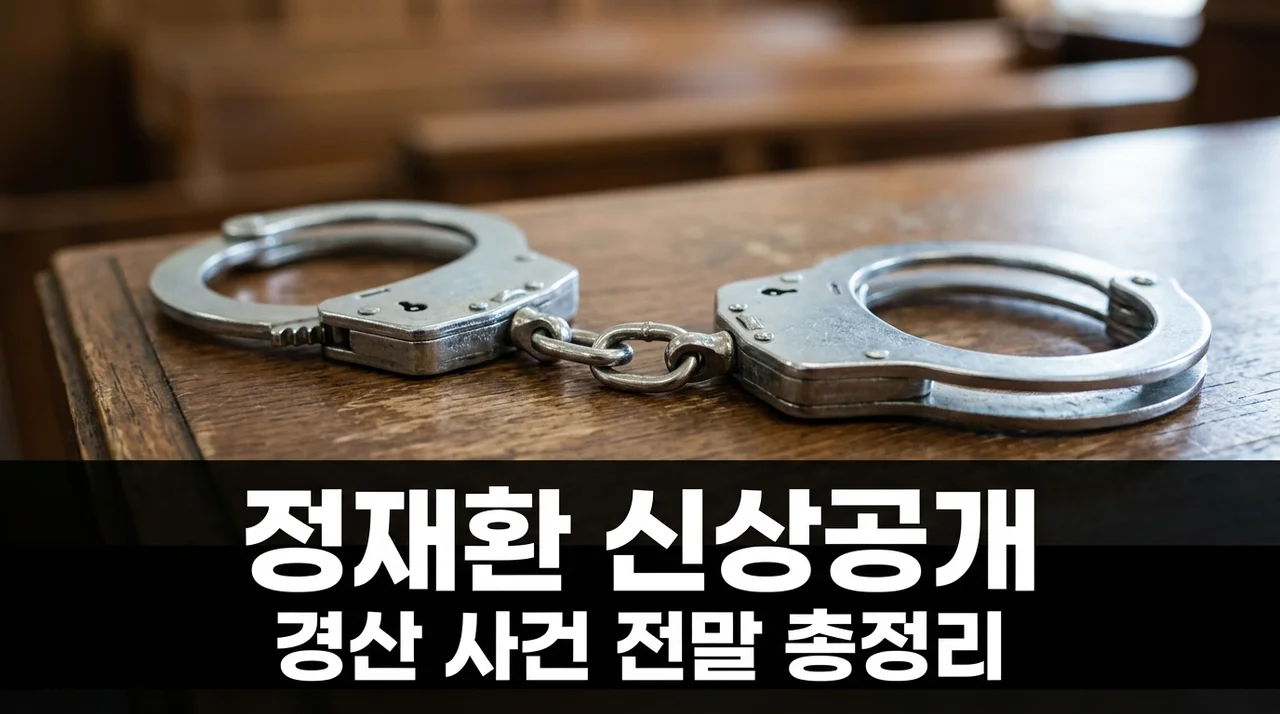 정재환 신상공개 경산 친구 살해 사건 전말과 신상 공개 결정 이유 요약