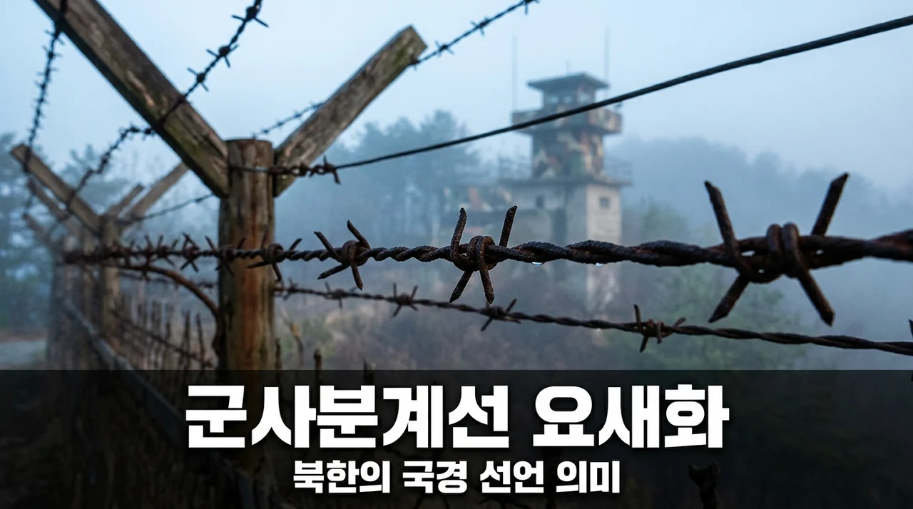 북한 군사분계선 요새화와 국경화 선언, 현재 상황과 안보 영향 총정리