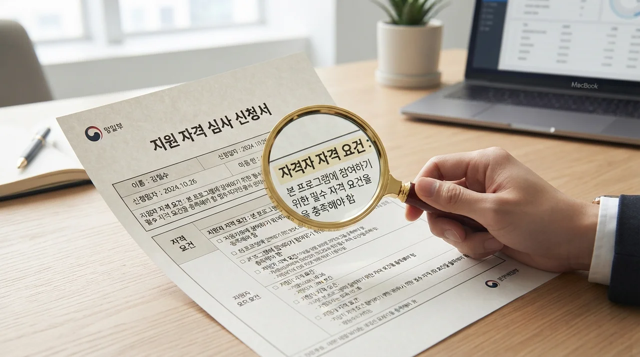 가입 대상 및 지원 조건 알아보기