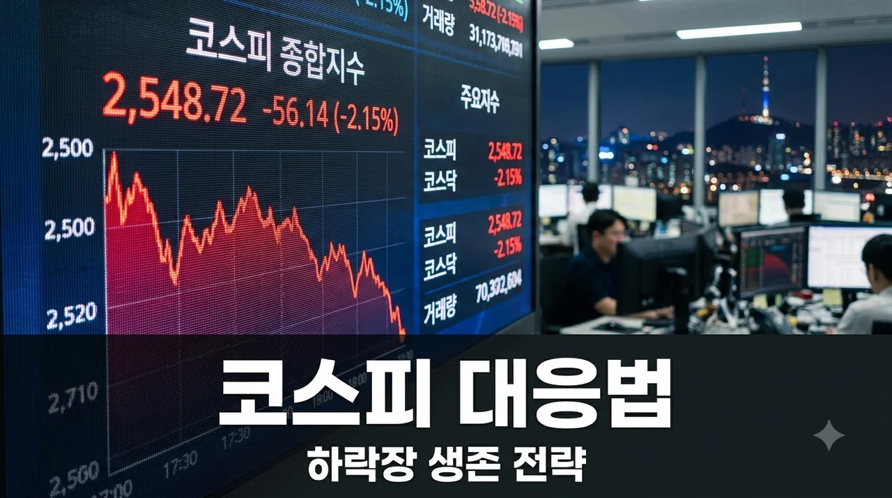 코스피 폭락 대응 전략: 바닥 확인하는 3가지 지표와 투자 핵심