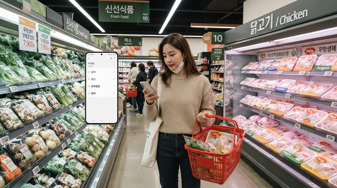 말복 장보기 체크리스트
