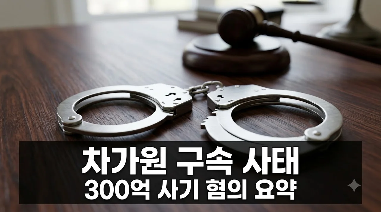 차가원 회장 구속 사태 총정리 | 300억 사기 혐의와 원헌드레드 근황