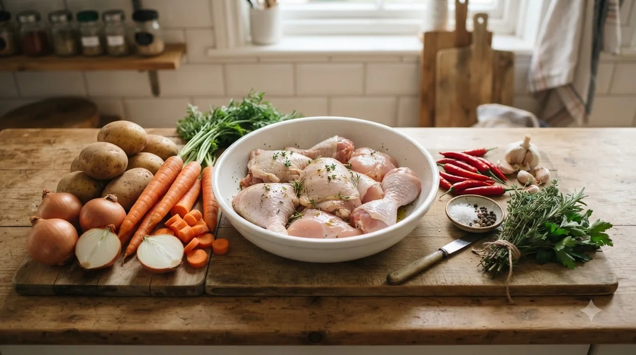 최고의 맛을 내기 위한 닭볶음탕 필수 재료와 준비물