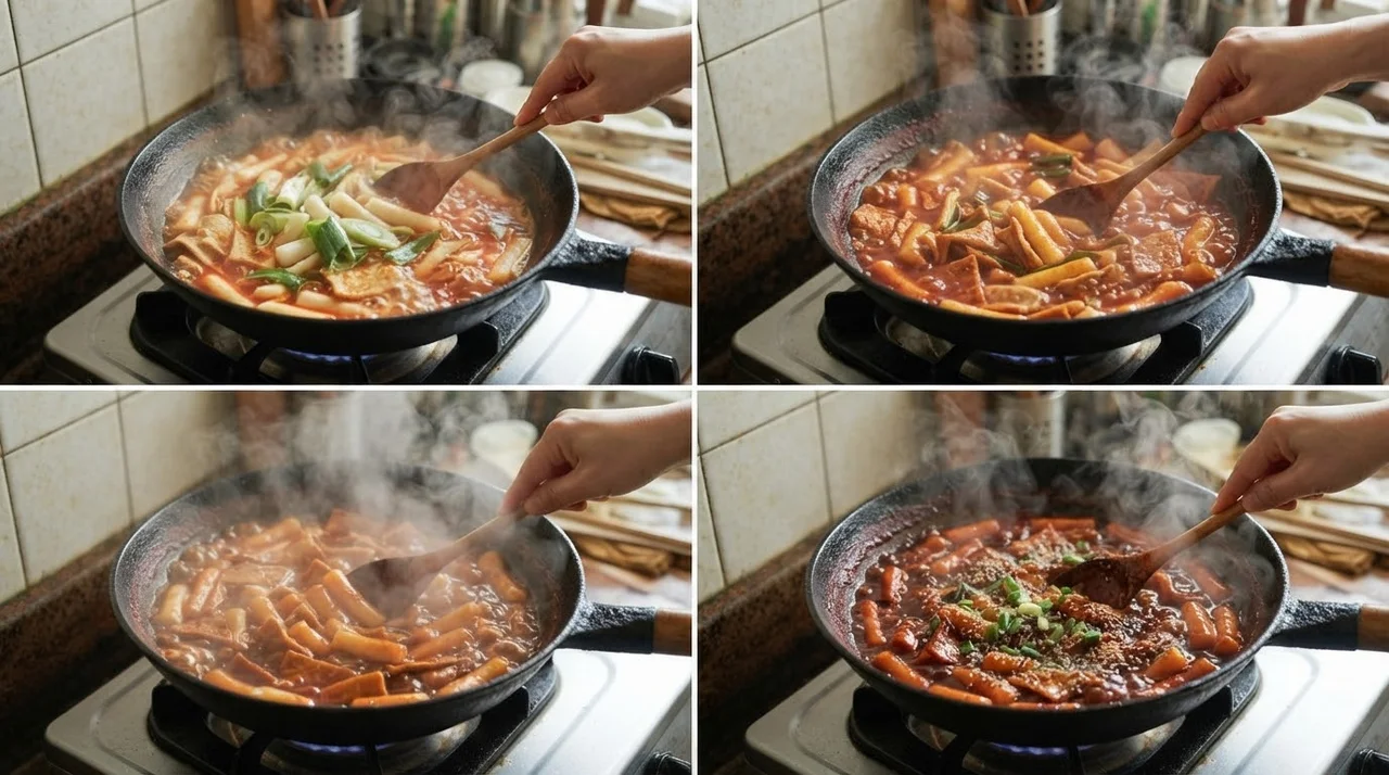 따라만 하면 끝! 6단계 조리 순서