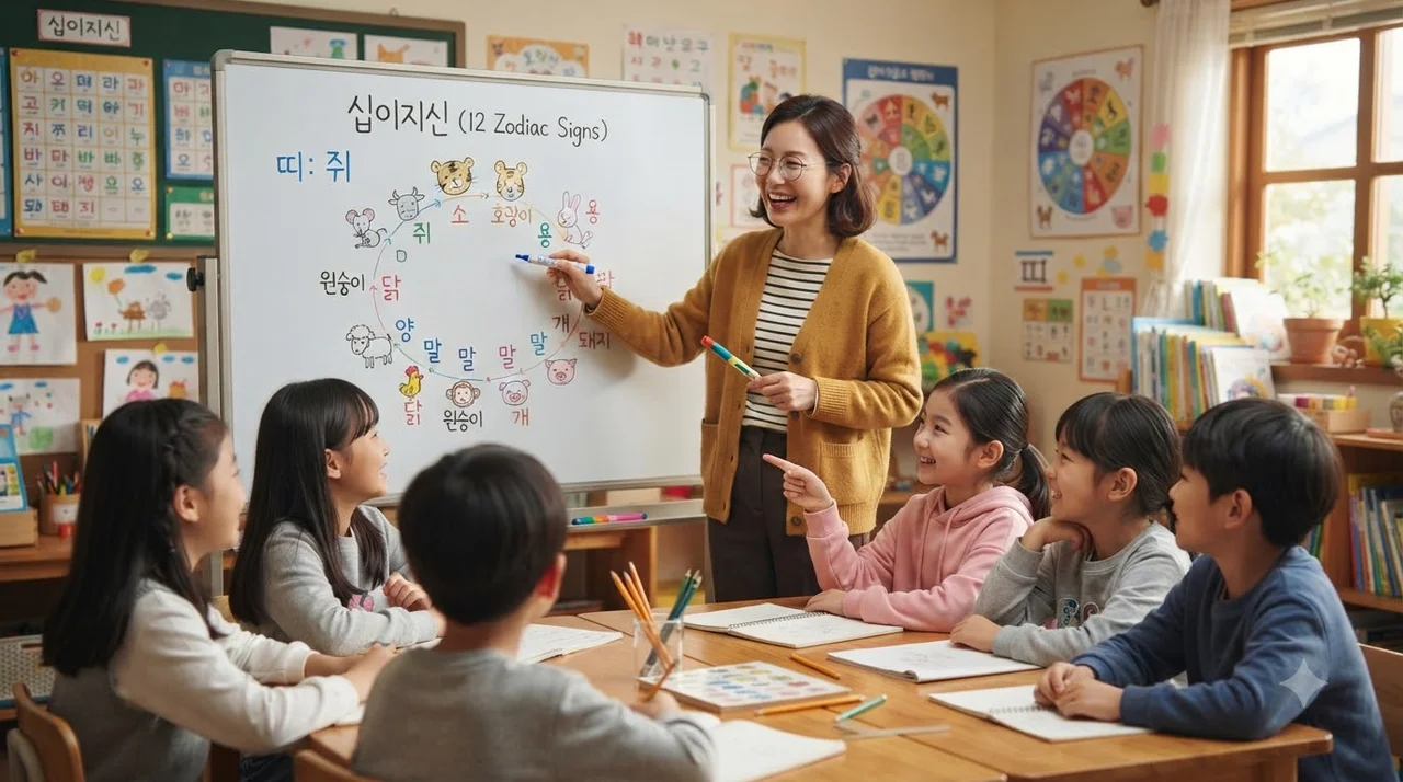 띠를 절대 잊지 않는 3단계 암기법