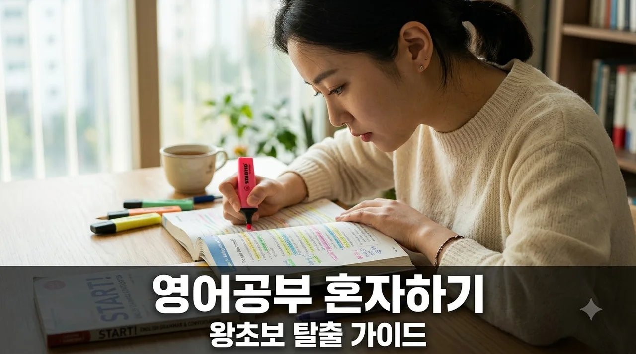영어공부혼자하기: 왕초보도 6개월 만에 입 떼는 현실적인 독학 가이드