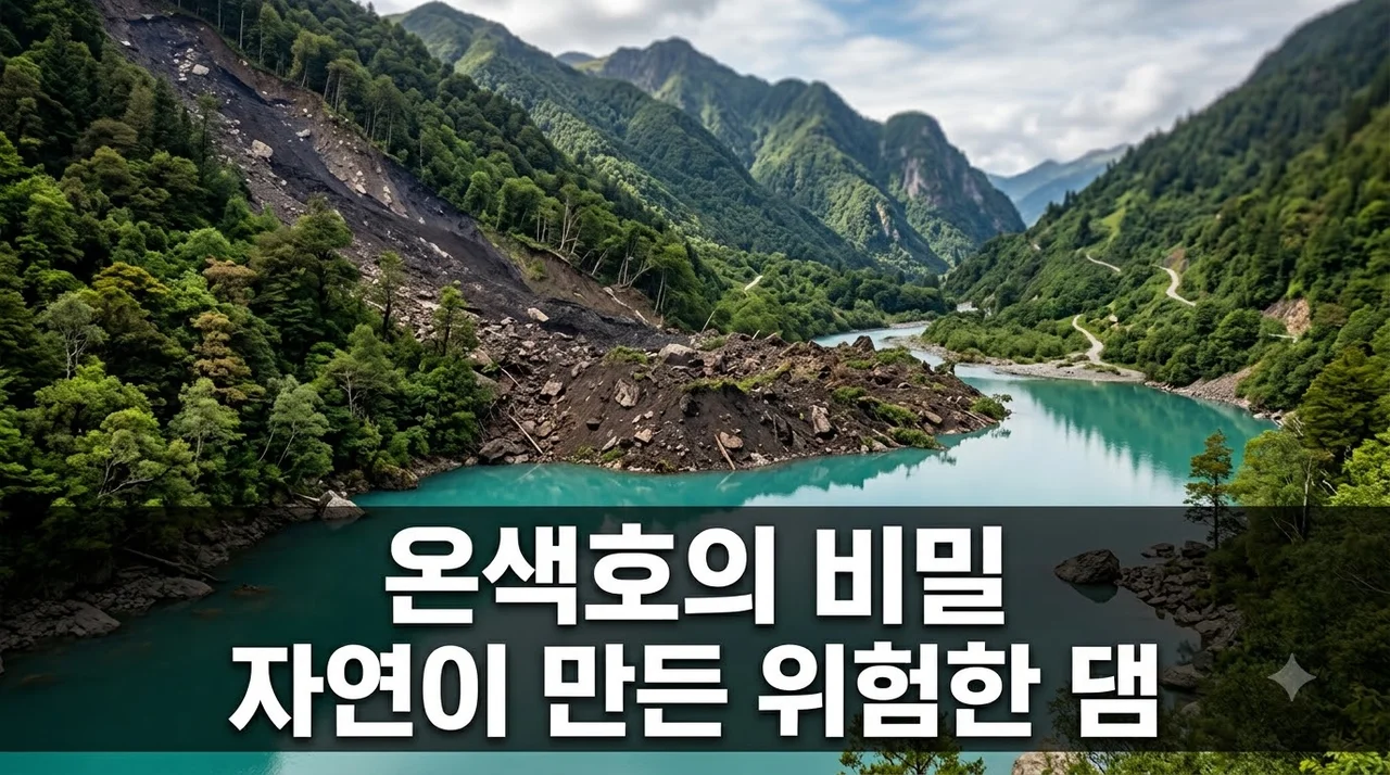 언색호 뜻과 형성 원리: 자연이 만든 시한폭탄, 堰塞湖의 위험성