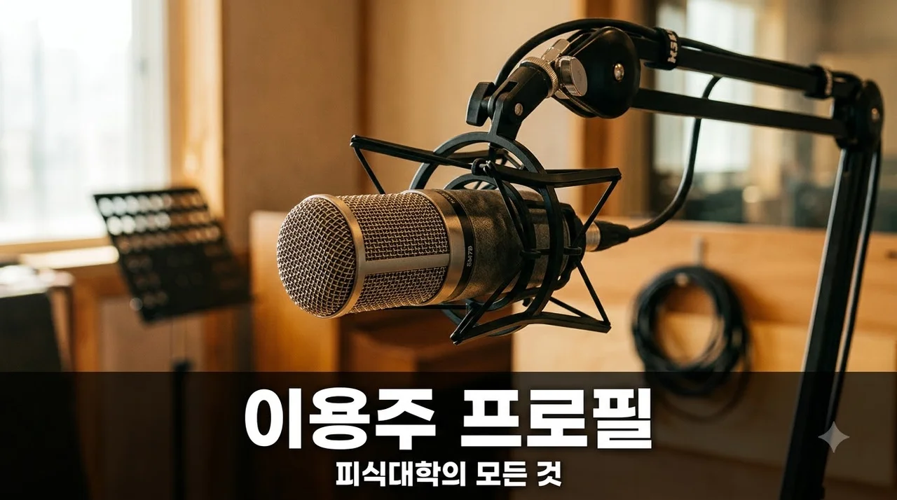 이용주 프로필 나이 키 피식대학 과거 경력 완벽 정리