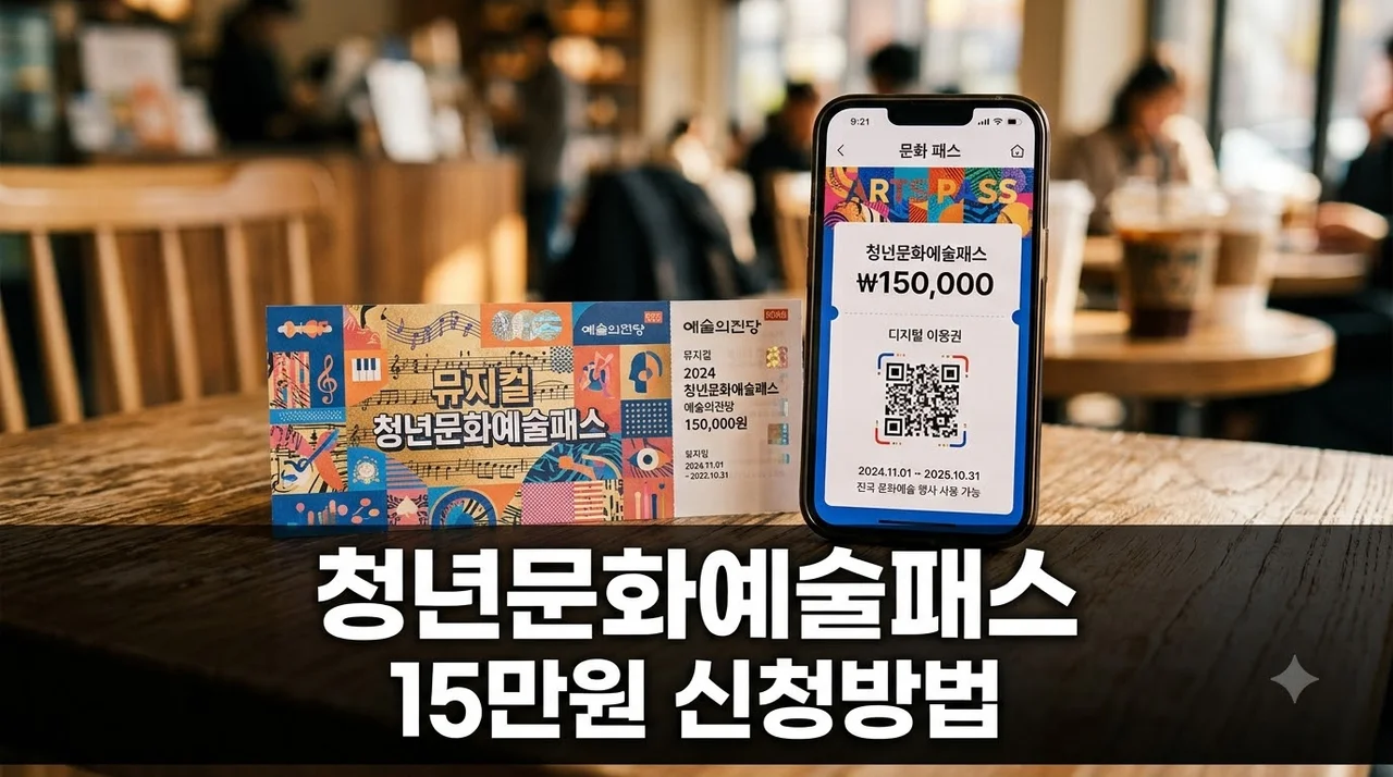 청년문화예술패스 신청 방법 및 사용처 | 2026년 15만원 혜택 총정리