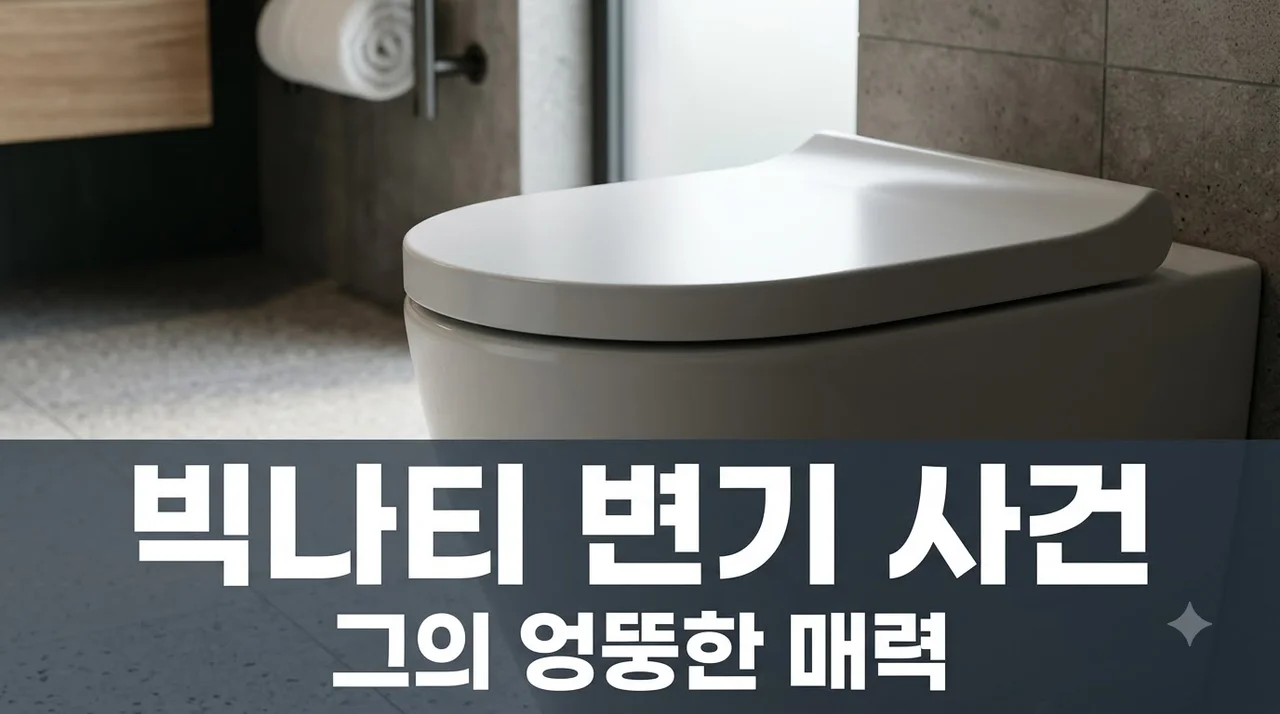 빅나티 변기 사건의 진실과 아티스트 서동현의 반전 매력 총정리
