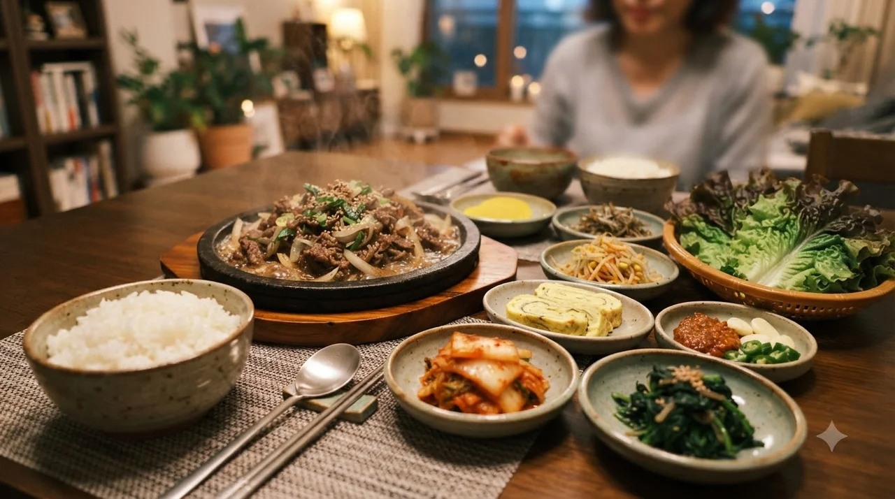 준비 끝! 식탁 위 완벽한 차림표