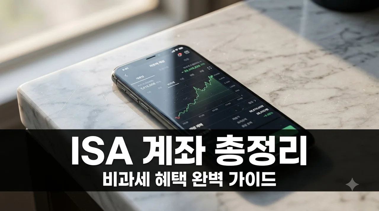 ISA 계좌 개설 전 필수 확인! 비과세 혜택부터 가입 방법까지 총정리