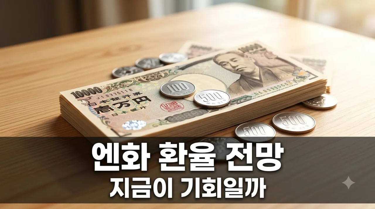 엔화 환율 전망 및 투자 전략: 지금 사야 할까? 환전 꿀팁 5가지