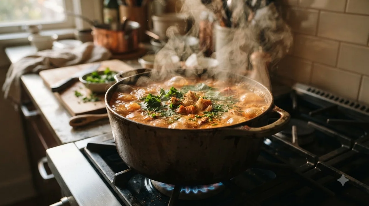 보글보글 맛있게 끓이는 단계별 과정